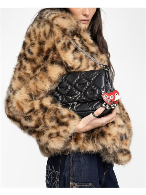 ROCKY II QUILTED MONOGRAM ZADIG&VOLTAIRE | LWBA04058011 BLACK